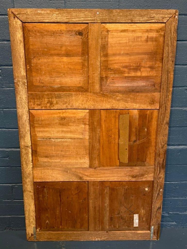 19th Century French Carved and Giltwood Transitional Mirror For Sale 2
