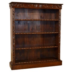 19th Century French Carved Bookcase