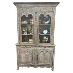 19th Century French Carved Buffet Deux Corps