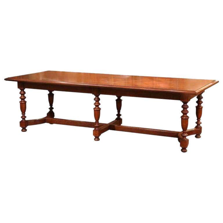 Handscraped Rustic Table Hand-Carved Dining Room Tables - 198 For Sale at 1stdibs