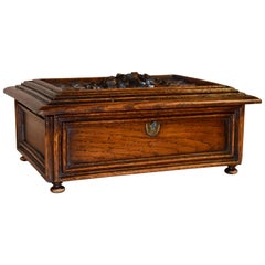 19th Century French Carved Dresser Box