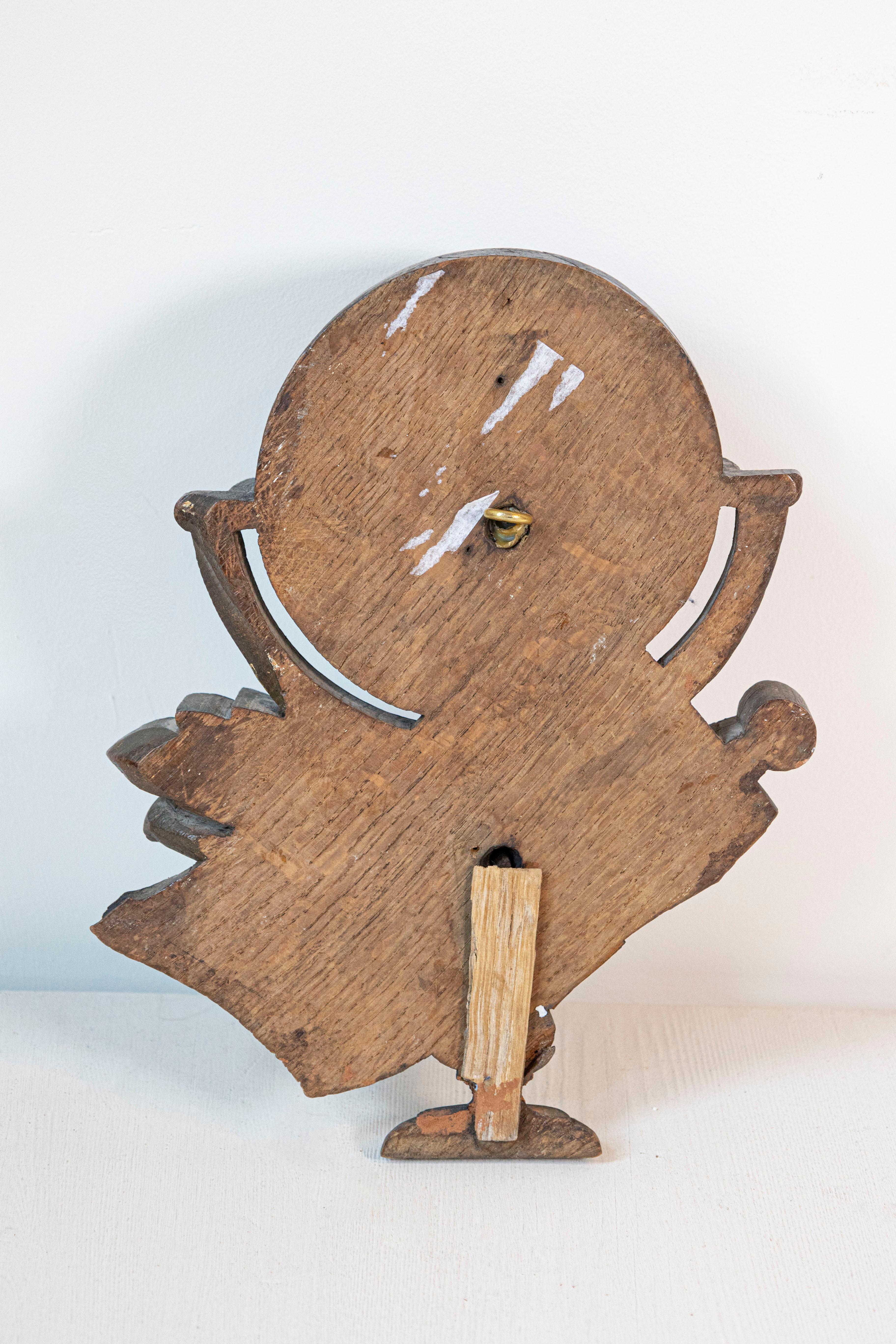 XIXe siècle Fragment mural français du 19ème siècle en chêne sculpté représentant des instruments scientifiques en vente
