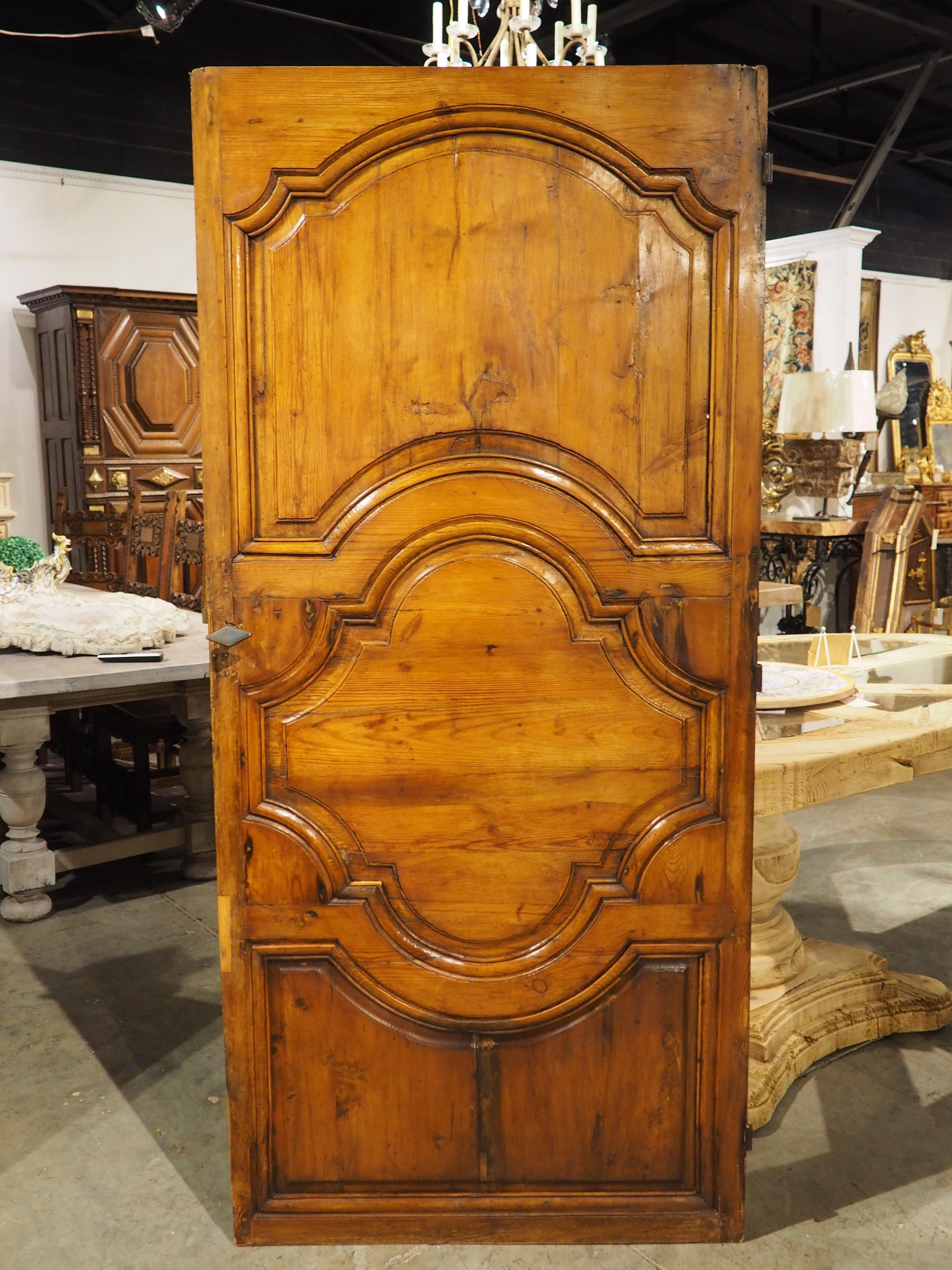 Porte d'intérieur en pin sculpté de Marseille, 19e siècle en vente 10
