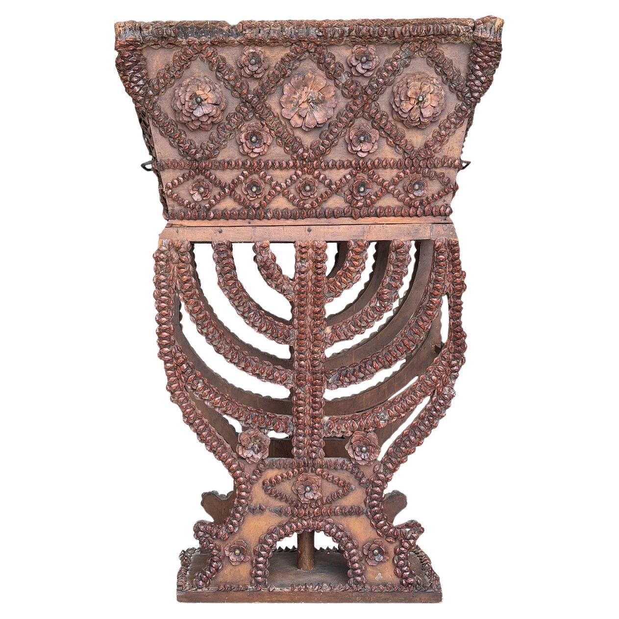 19th Century French Carved Root Wood Jardiniere For Sale
