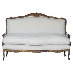 19th Century French Carved Settee