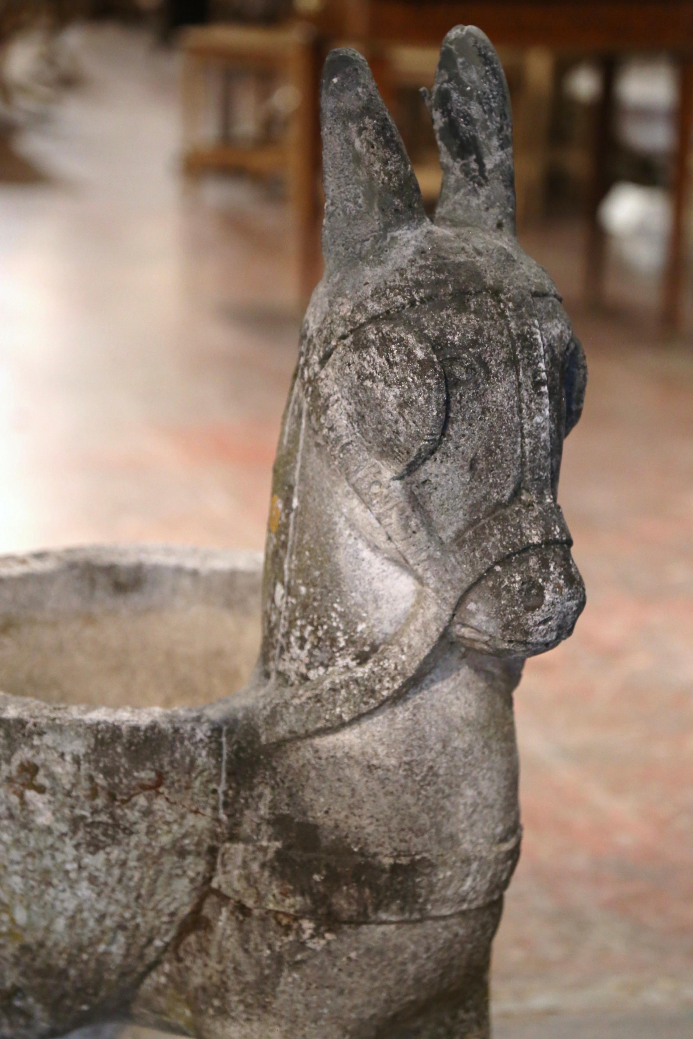 concrete donkey statue for sale