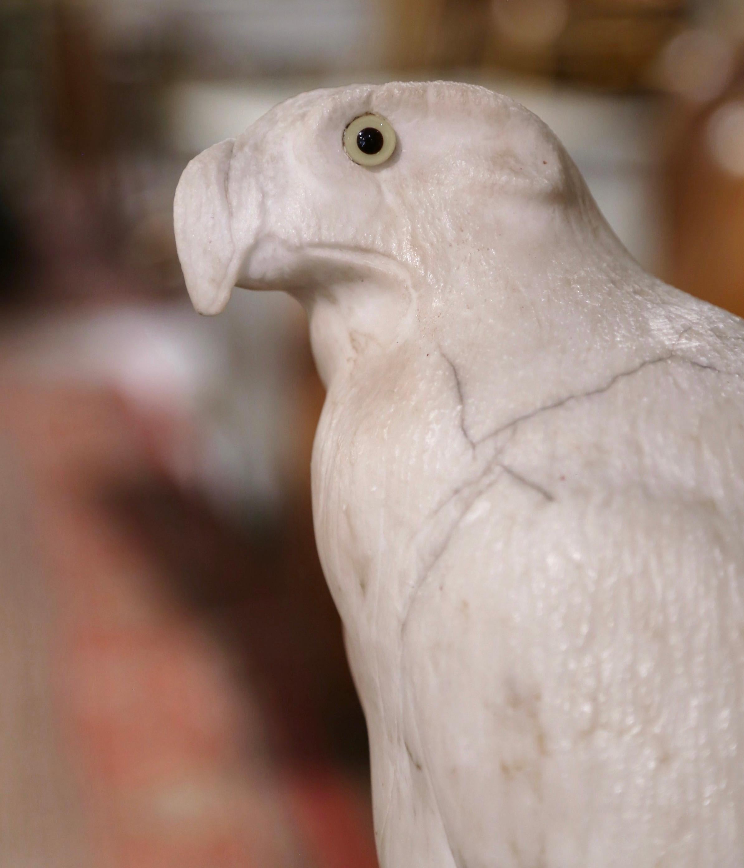 marble eagle statue