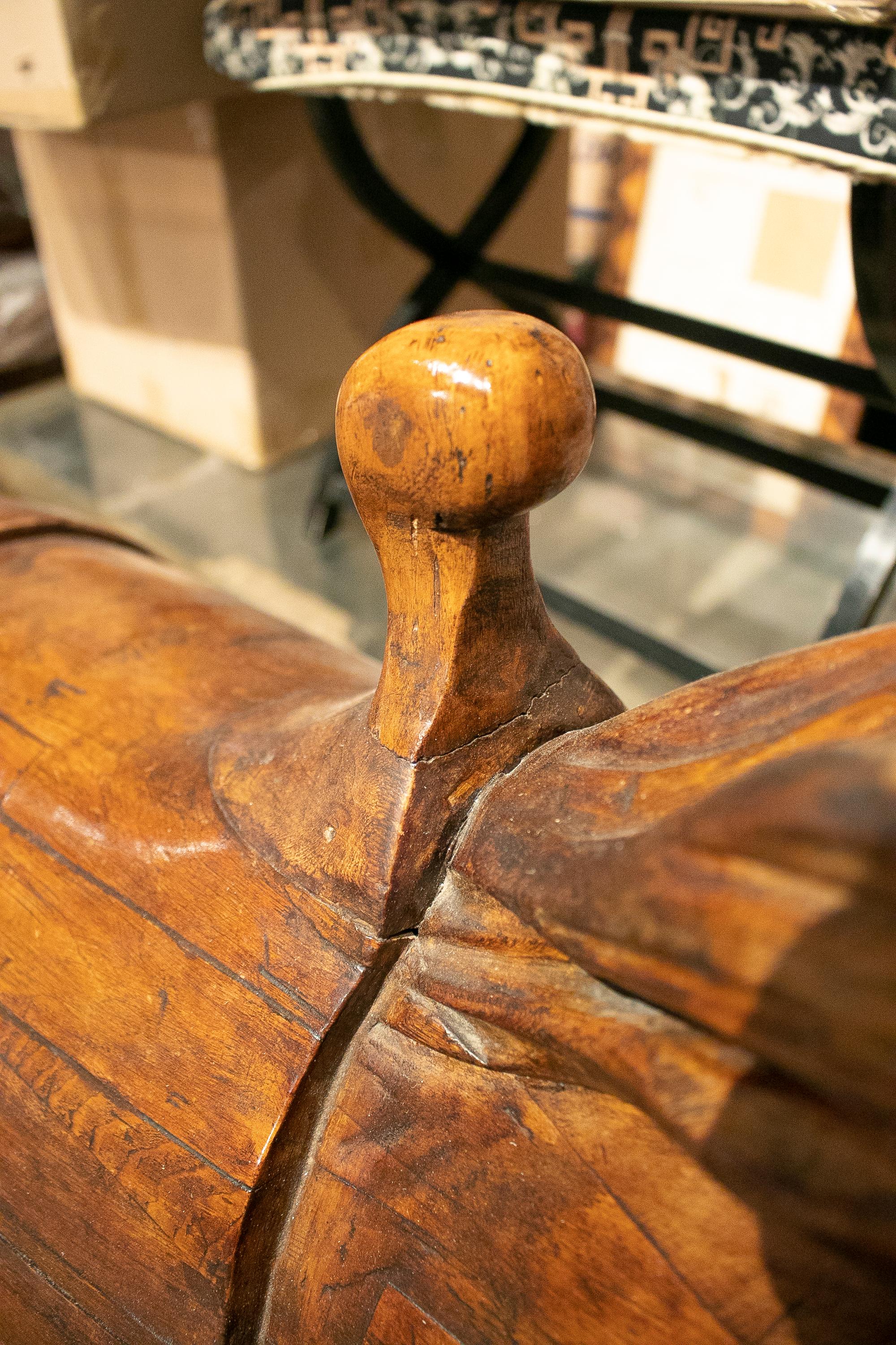 19th Century French Carved Wood Carousel Horse 1
