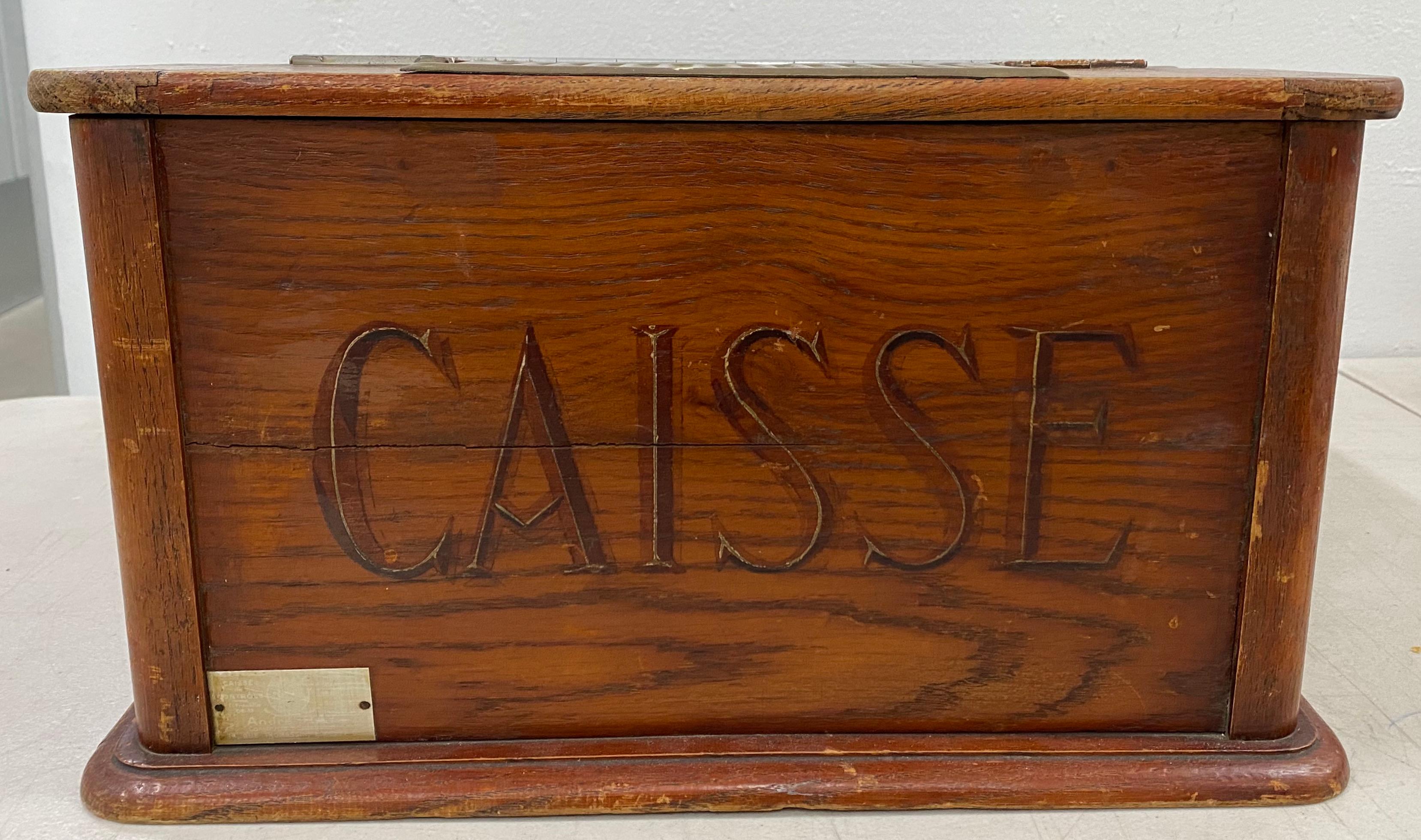 19th Century French Cash Register In Good Condition For Sale In San Francisco, CA