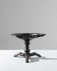 19th Century French Cast Iron Brazier, Rustic Design, Tripod Base