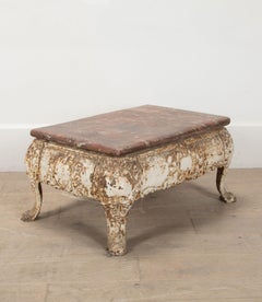 19th Century French Cast Iron Coffee Table