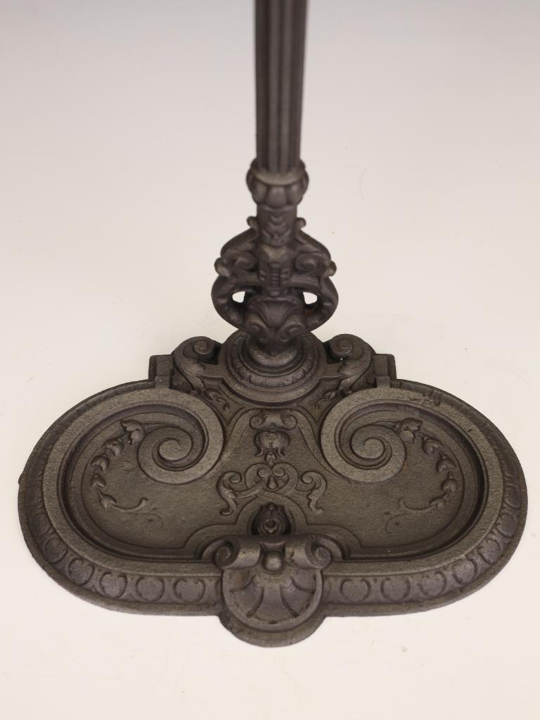 19th Century French Cast Iron Fireside Stick Stand For Sale 2