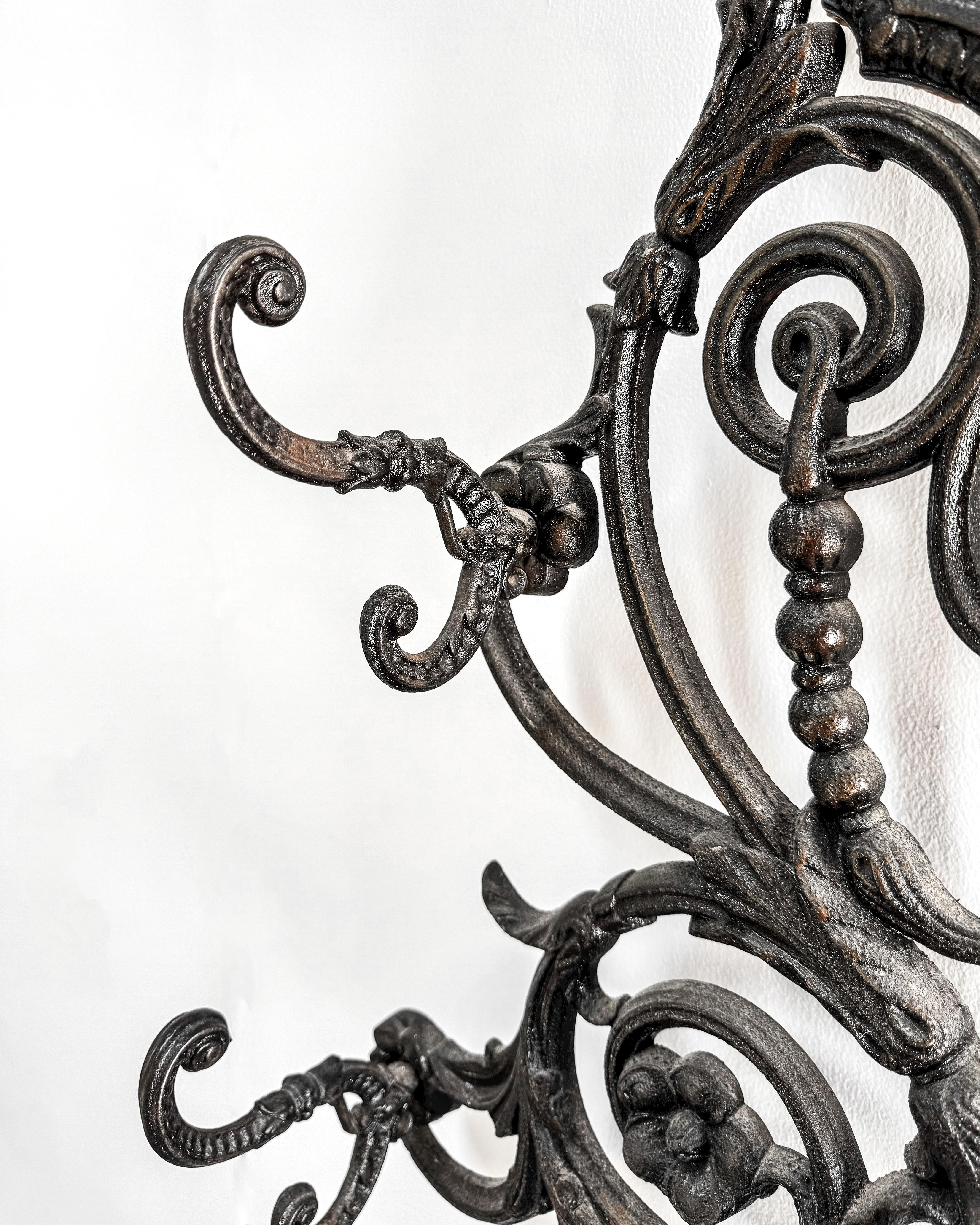 Calco Albero in ghisa francese del XIX secolo A. Hall in vendita