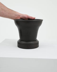 19th Century French Cast Iron Mortar