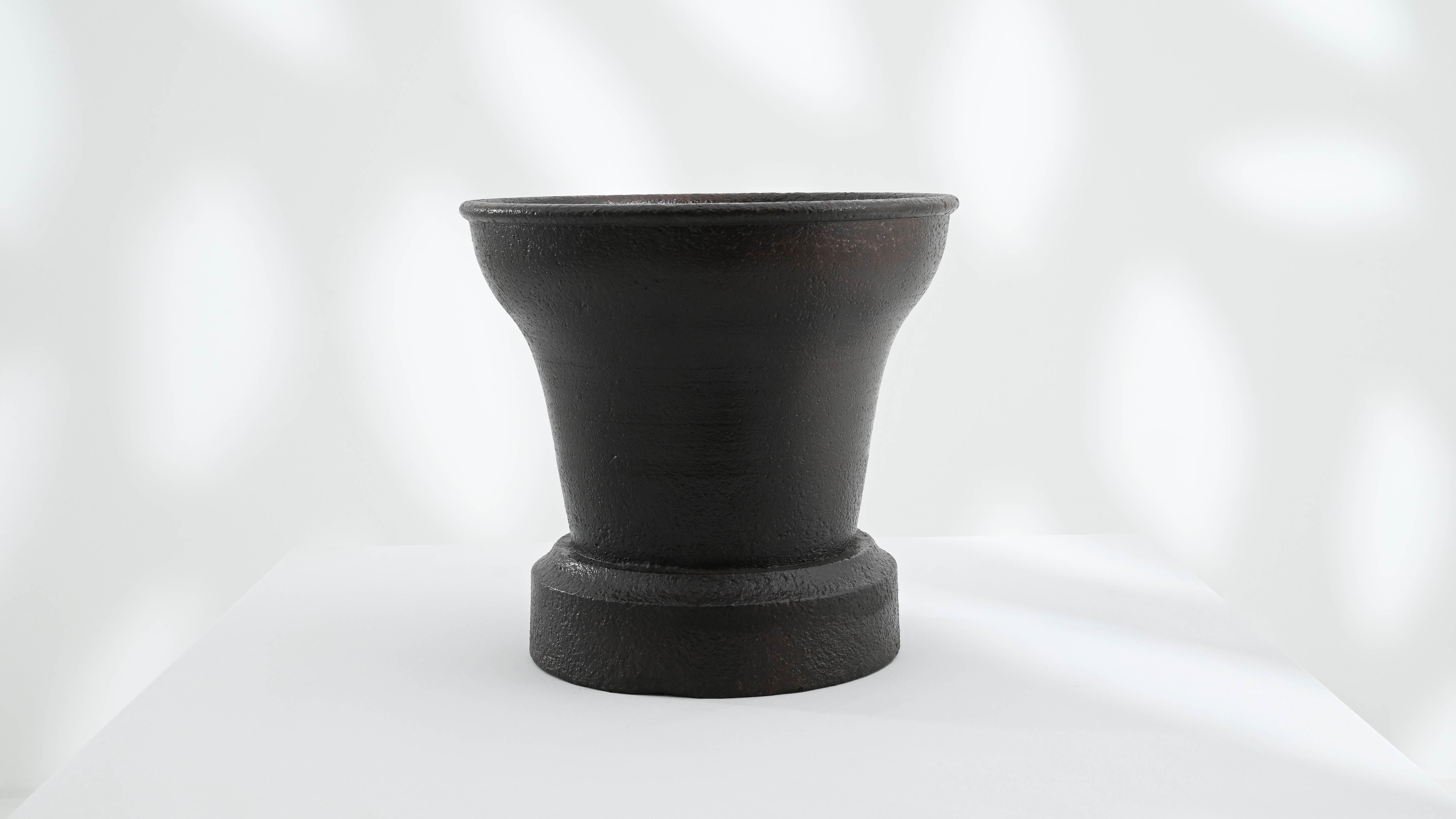 19th Century French Cast Iron Mortar For Sale 3