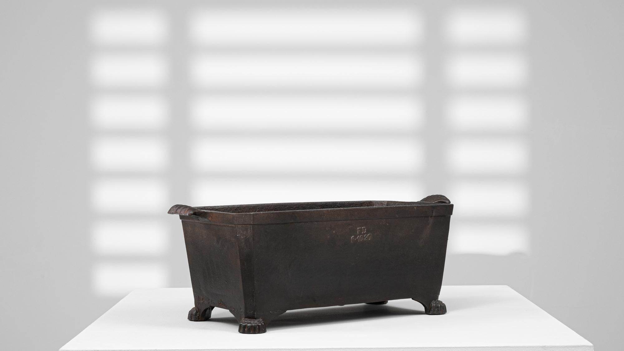 19th Century French Cast Iron Planter For Sale 4