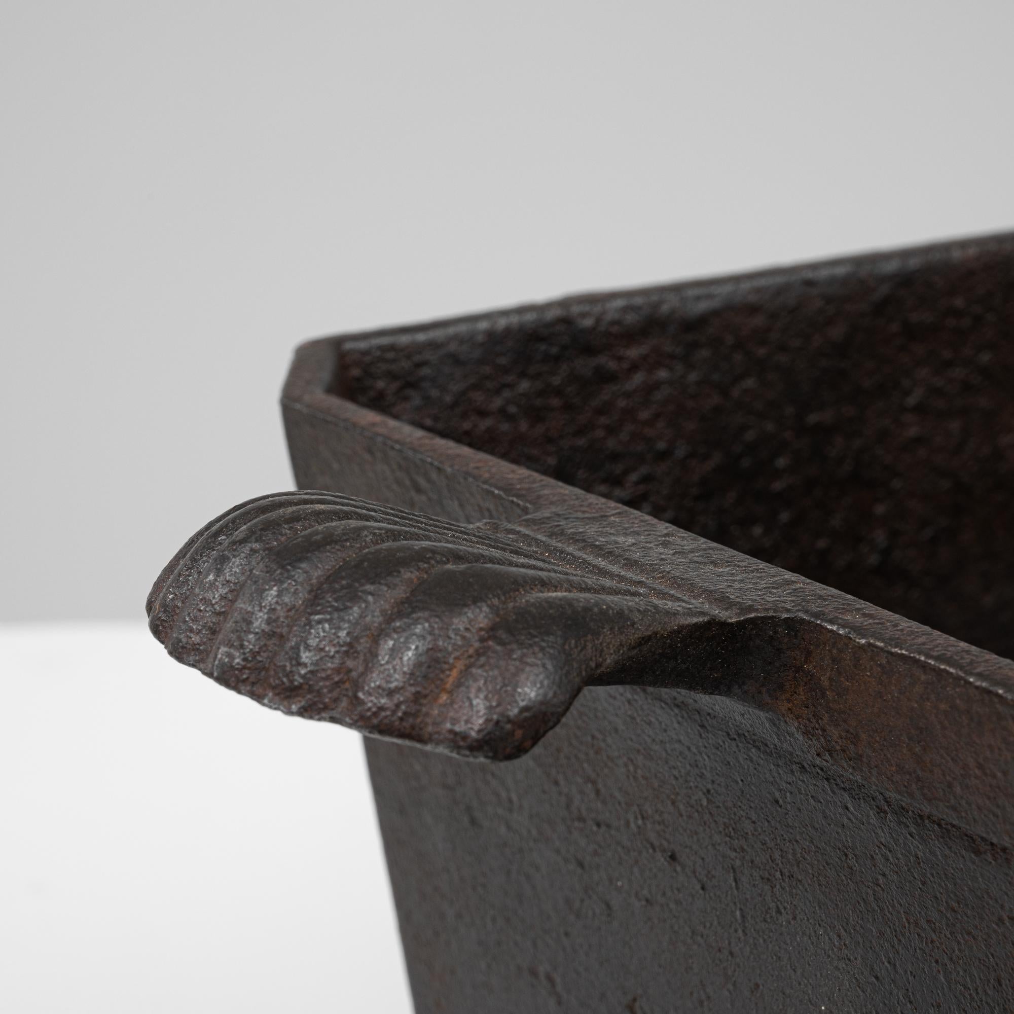 19th Century French Cast Iron Planter For Sale 5
