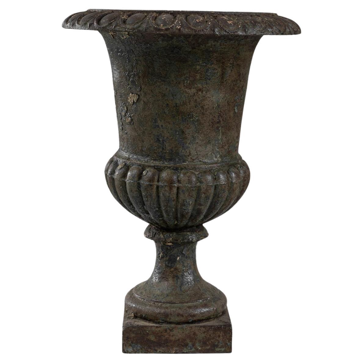 19th Century French Cast Iron Planter For Sale