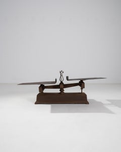 19th Century French Cast Iron Scale