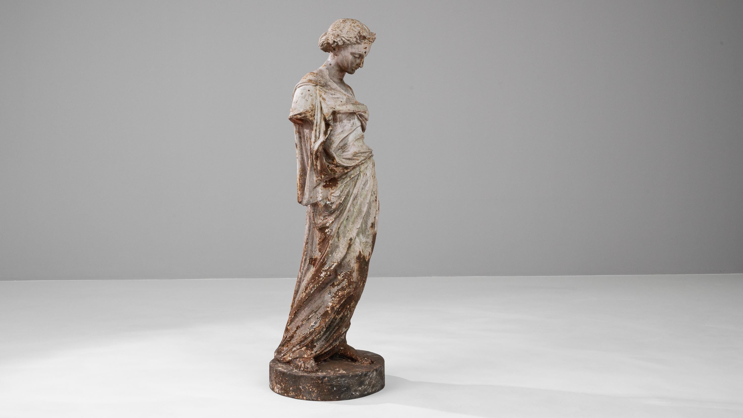 Scultura in ghisa francese del XIX secolo in vendita 1