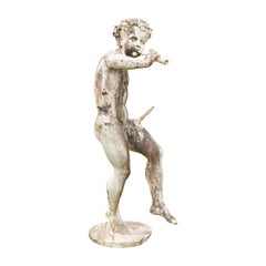 19th Century French cast iron statue, stamped A. Durenne sommevoire