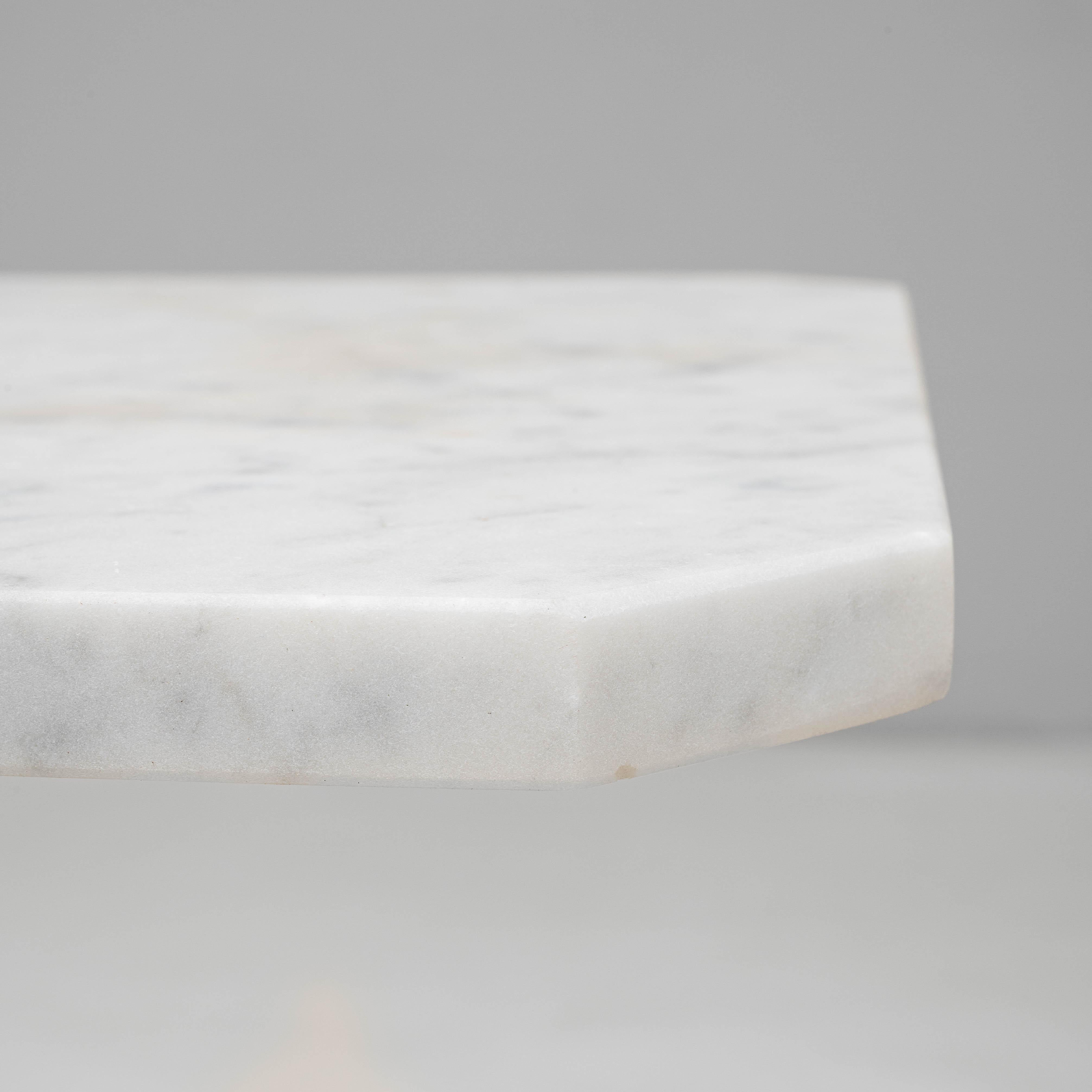 Table en fonte française du 19e siècle avec plateau en marbre en vente 2