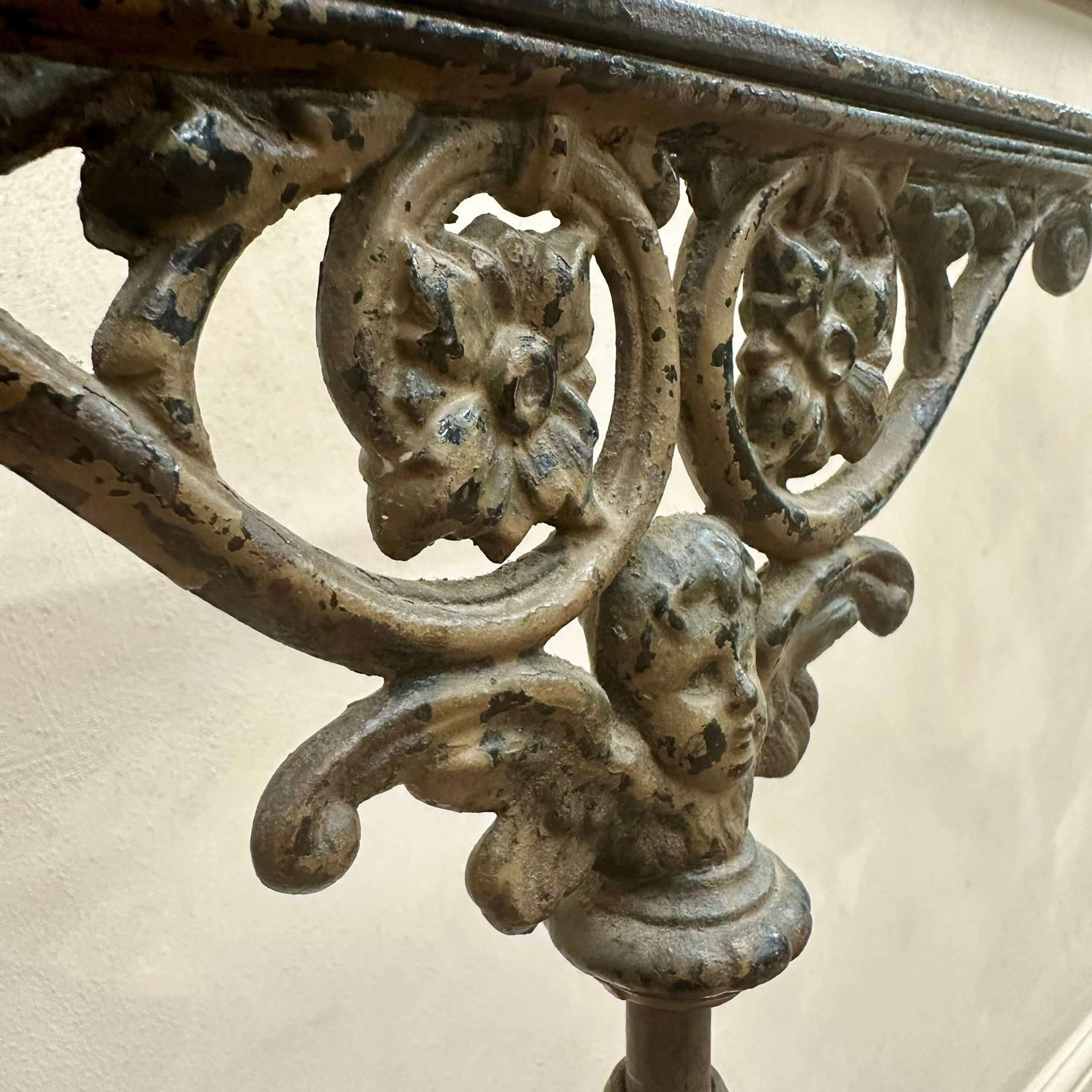 19th Century, French Cast Iron Towel Stand / Rail 7