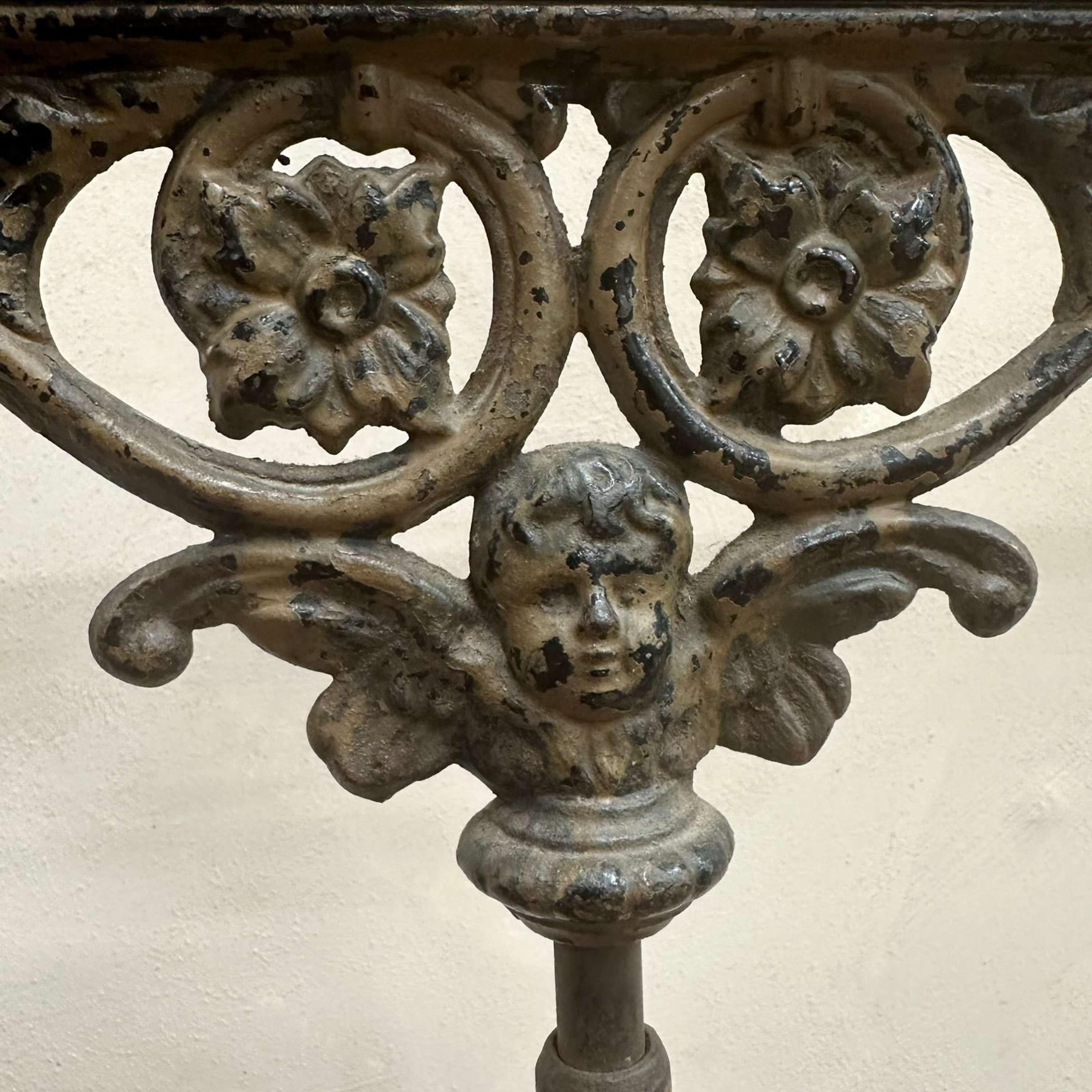 19th Century, French Cast Iron Towel Stand / Rail 2