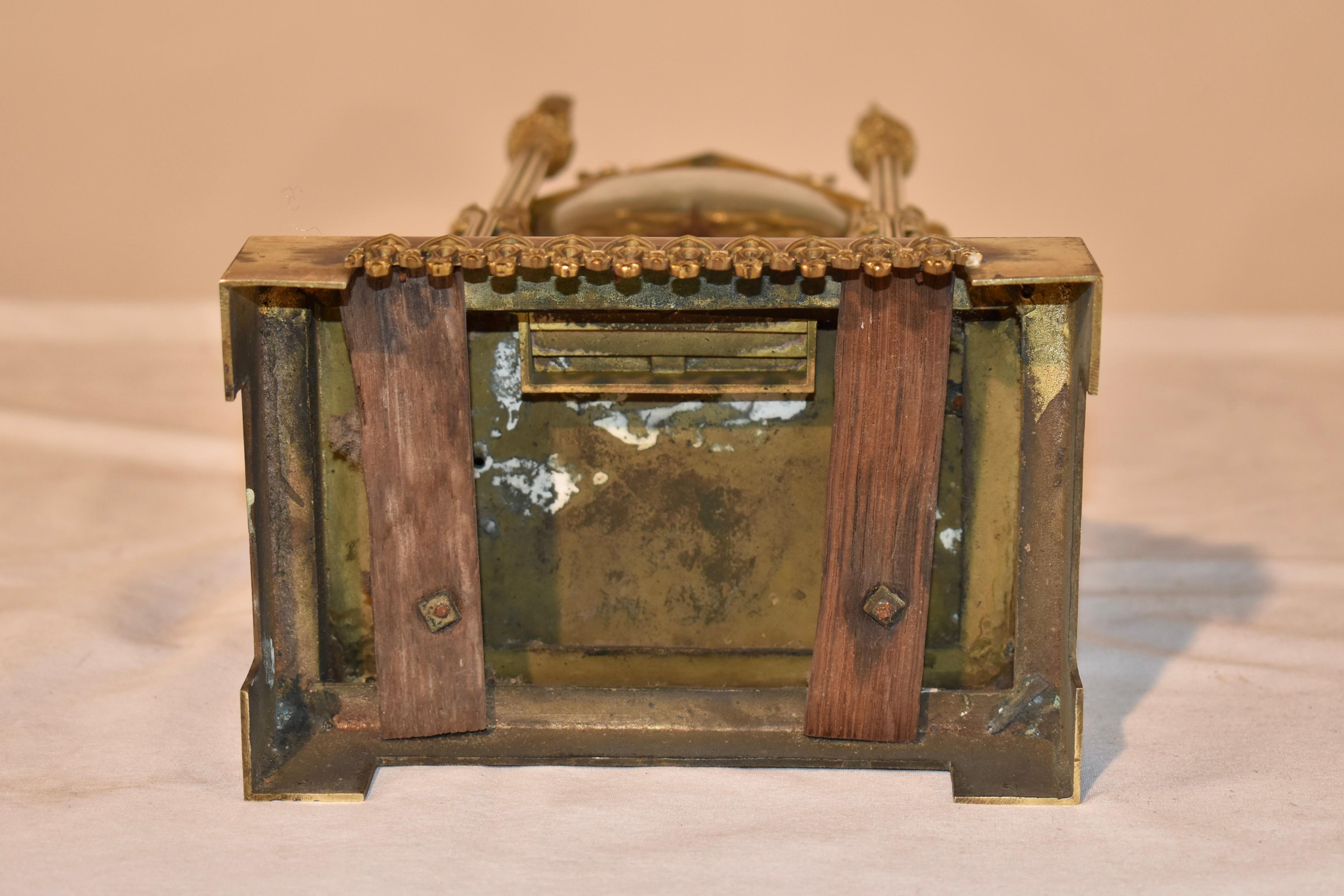 19th Century French Cathedral Clock For Sale 5