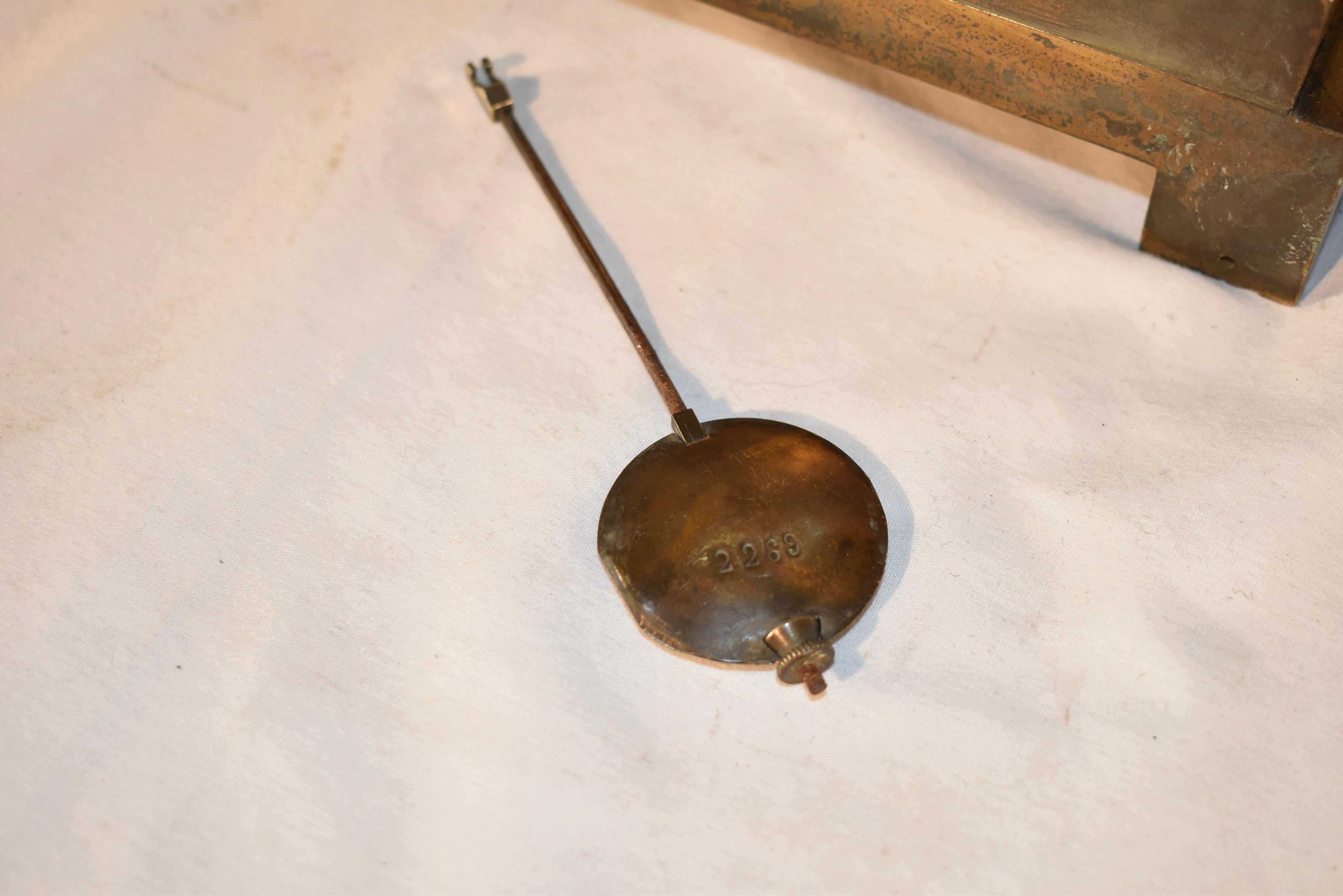 19th Century French Cathedral Clock For Sale 3