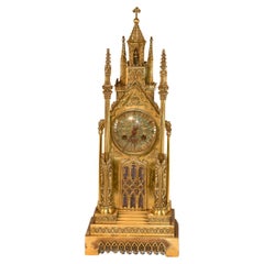 19th Century French Cathedral Clock