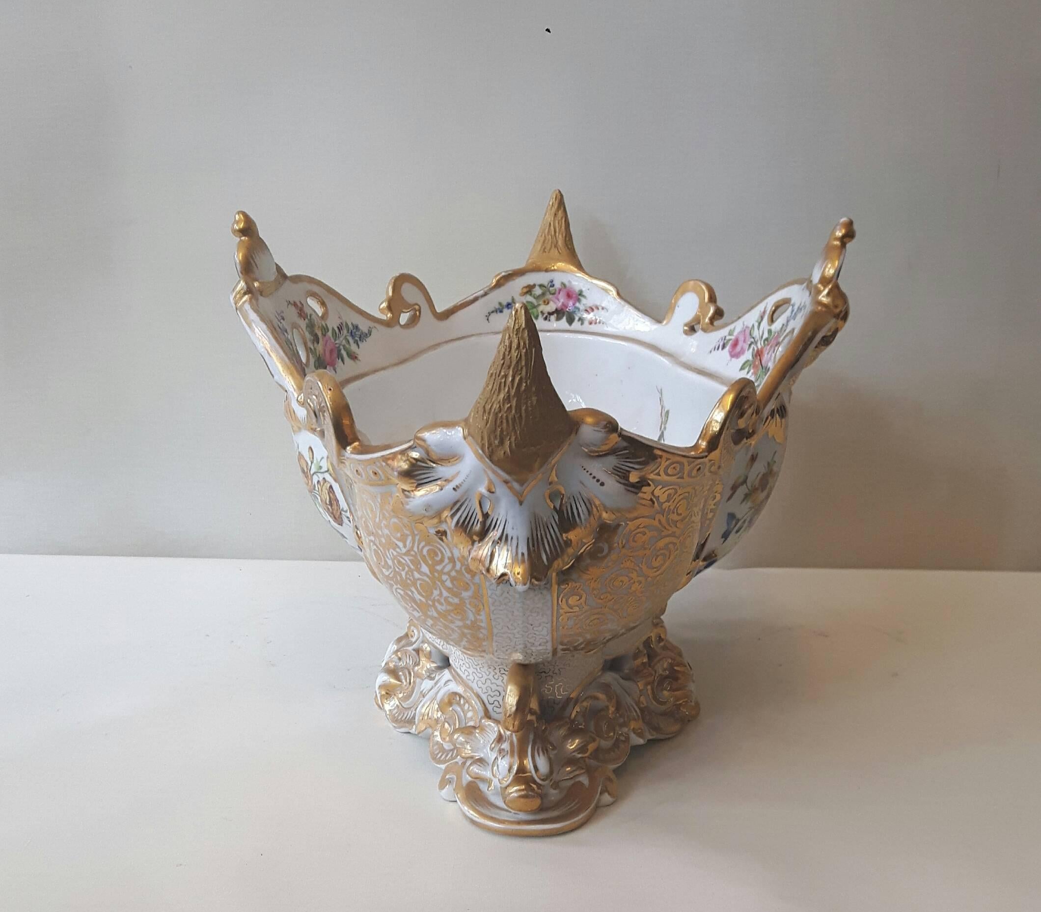 Glazed 19th Century French Centrepiece For Sale