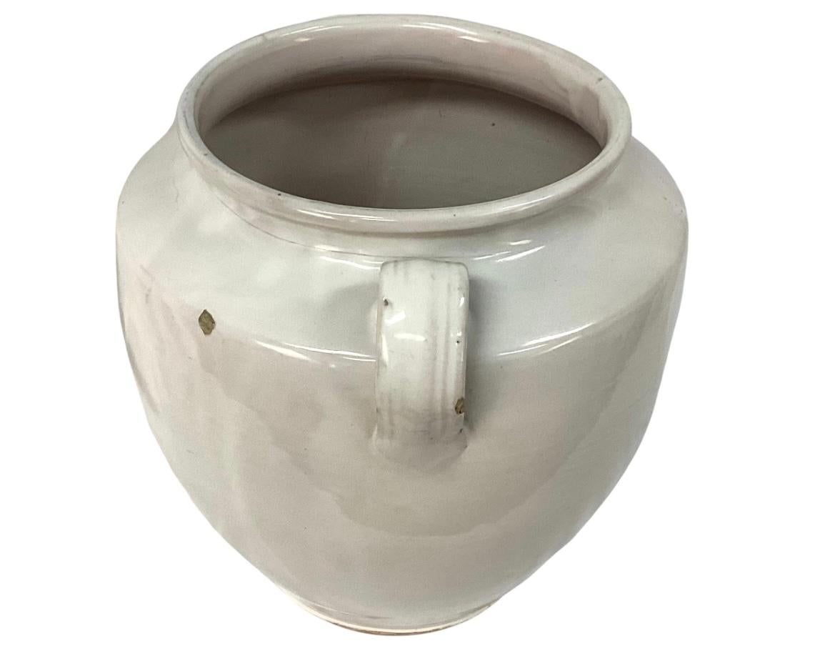 19th Century French Ceramic Confit Pot #2 In Good Condition In Bradenton, FL