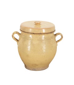 19th Century French Ceramic Pot from the Savoie Region