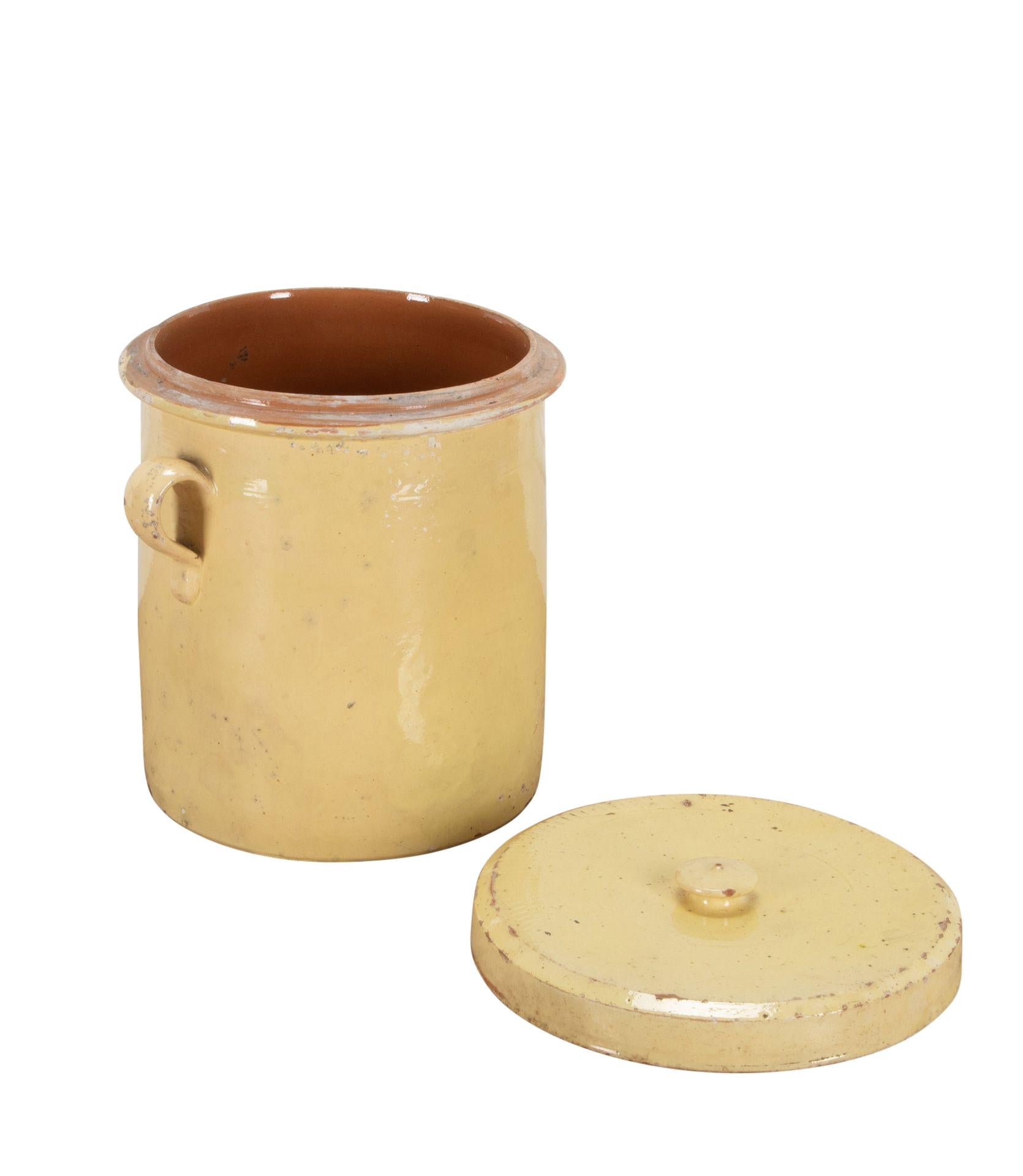 Francese Vaso in ceramica francese del XIX secolo proveniente dalla regione della Savoia in vendita