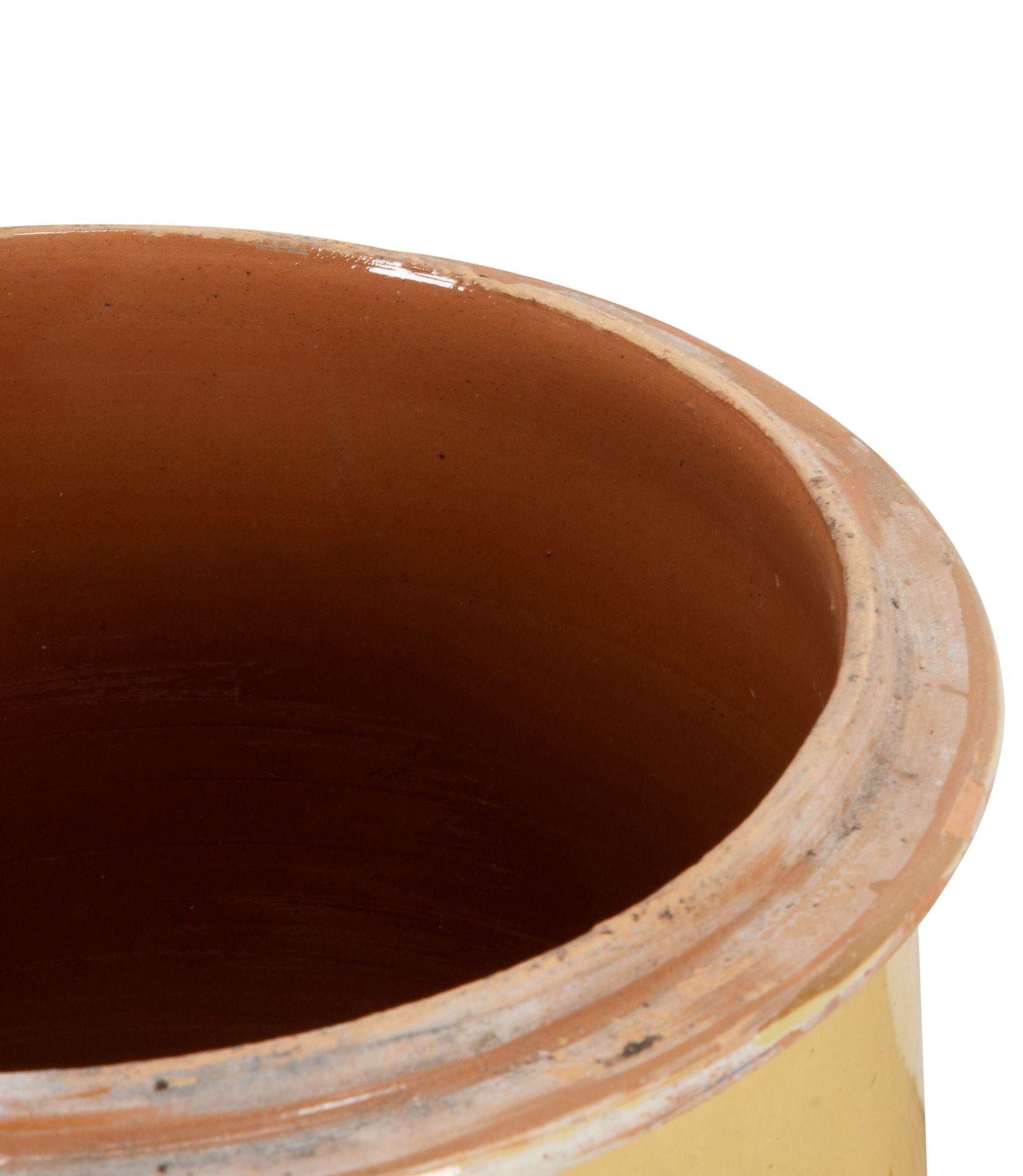 Vaso in ceramica francese del XIX secolo proveniente dalla regione della Savoia in vendita 1