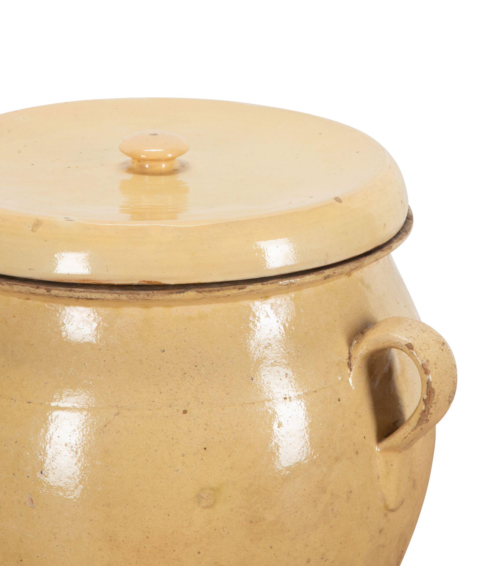 19th Century French Ceramic Pot from the Savoie Region For Sale 4