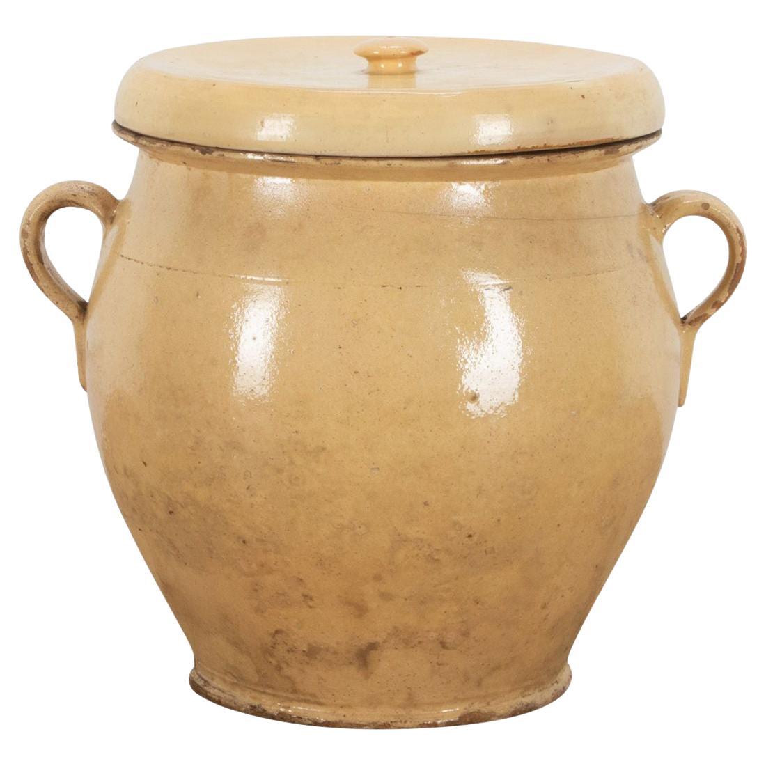 Vaso in ceramica francese del XIX secolo proveniente dalla regione della Savoia