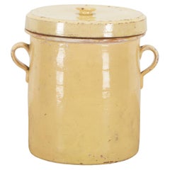 19th Century French Ceramic Pot from the Savoie Region