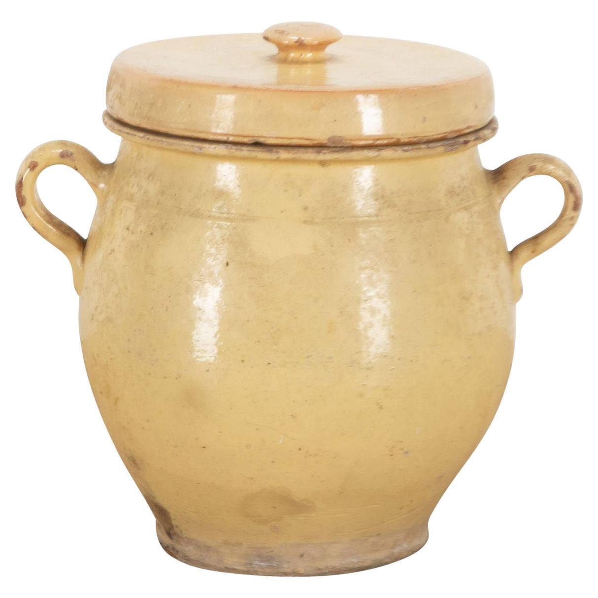 Vaso in ceramica francese del XIX secolo proveniente dalla regione della Savoia