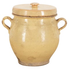 19th Century French Ceramic Pot from the Savoie Region