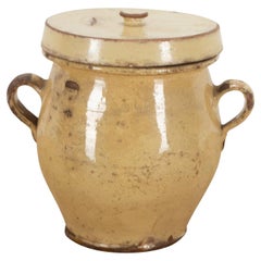 19th Century French Ceramic Pot from the Savoie Region