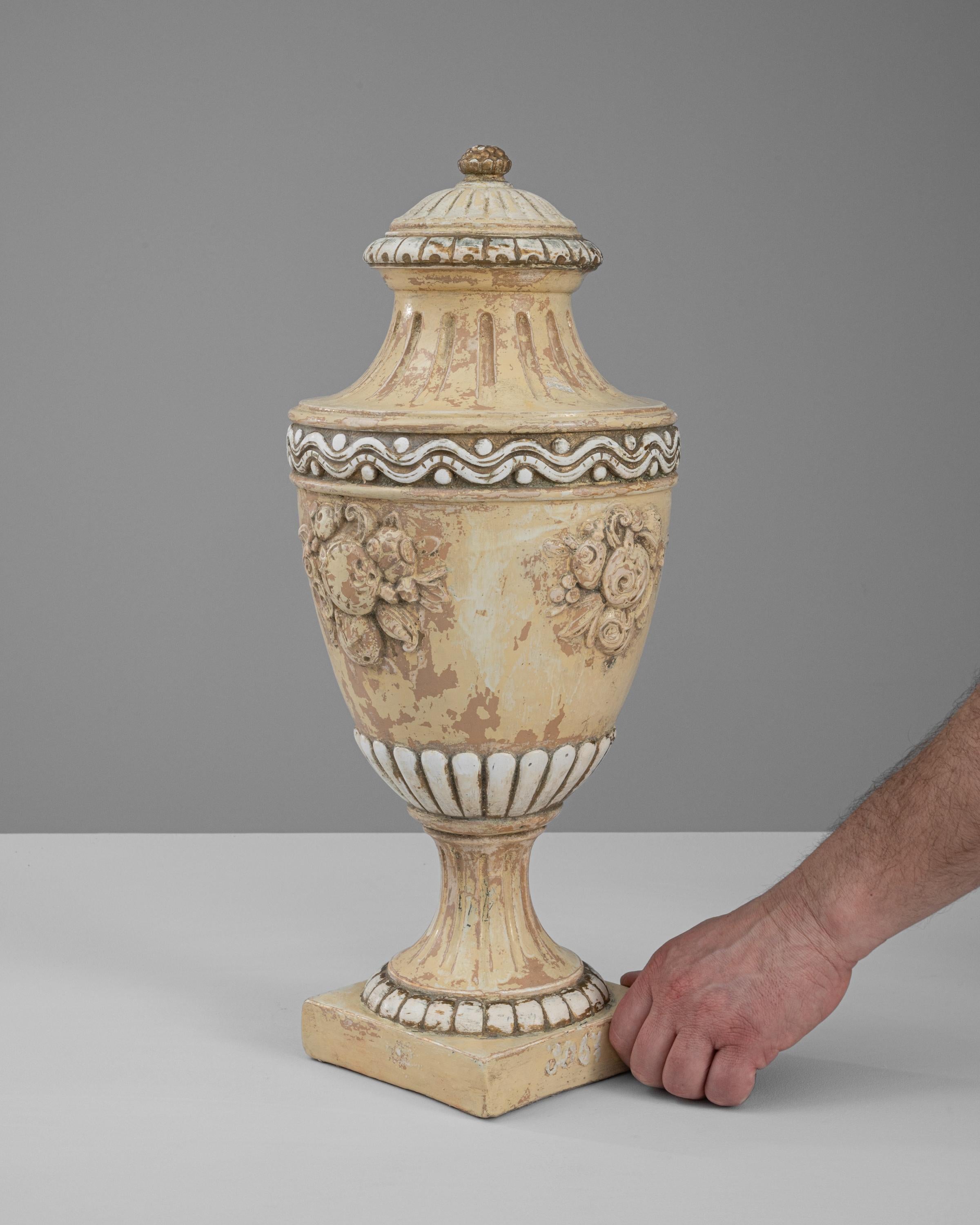 19th Century French Ceramic Urn For Sale 1