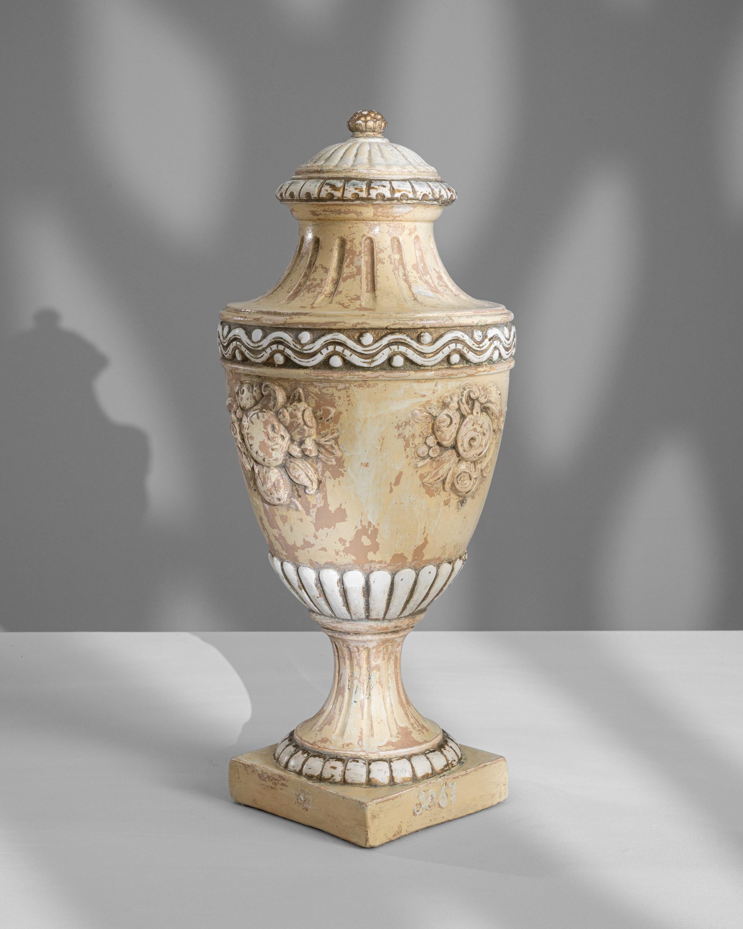 19th Century French Ceramic Urn For Sale 2