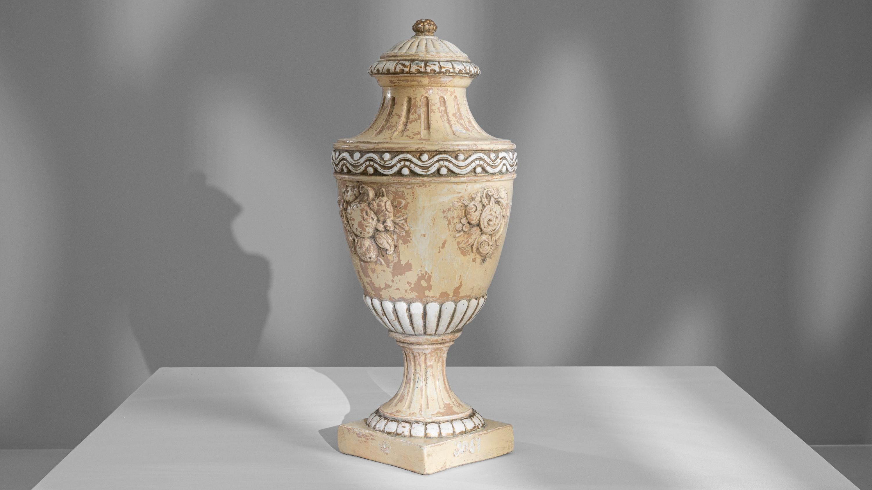 19th Century French Ceramic Urn For Sale 3