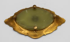 Französisches Champlevé-Kartentablett aus dem 19.