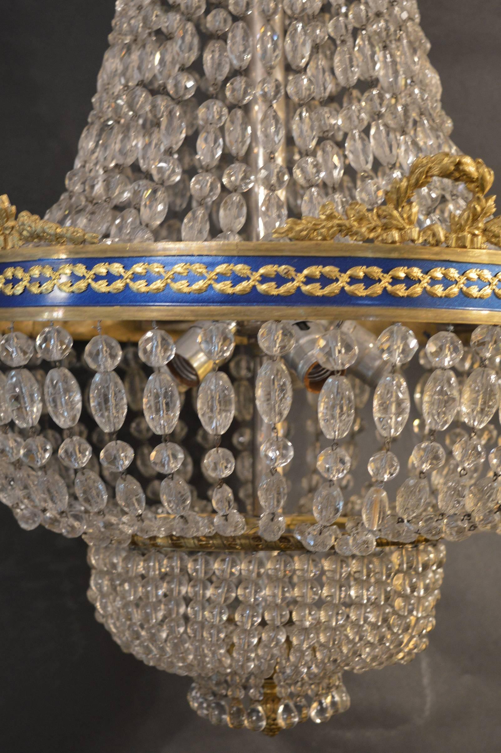 19th Century French Chandelier In Excellent Condition For Sale In Los Angeles, CA