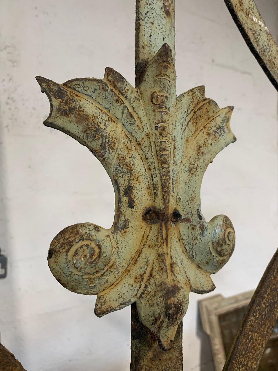 Wrought Iron 19th Century French Chateau Architectural Element For Sale