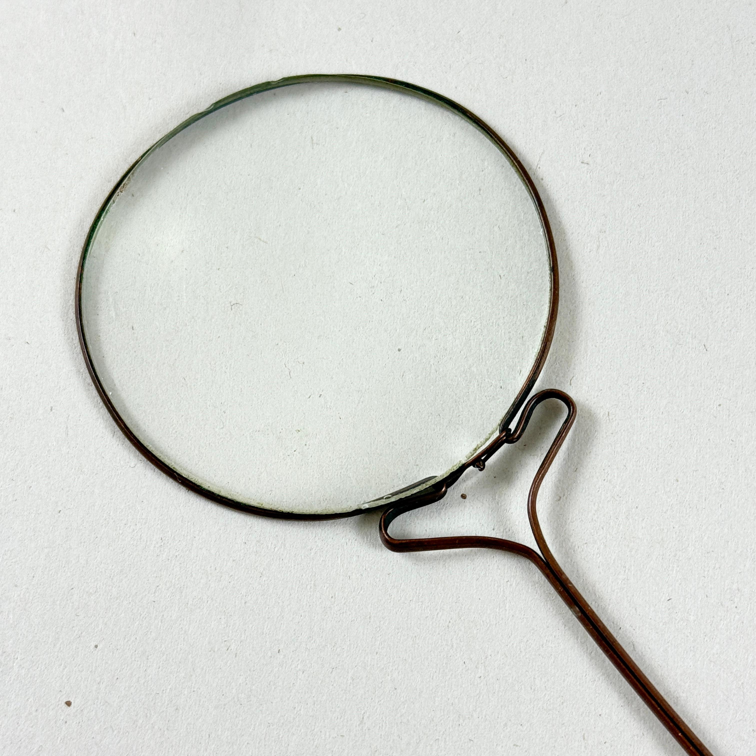 French Provincial 19th Century French Chatelaine Magnifying Glass