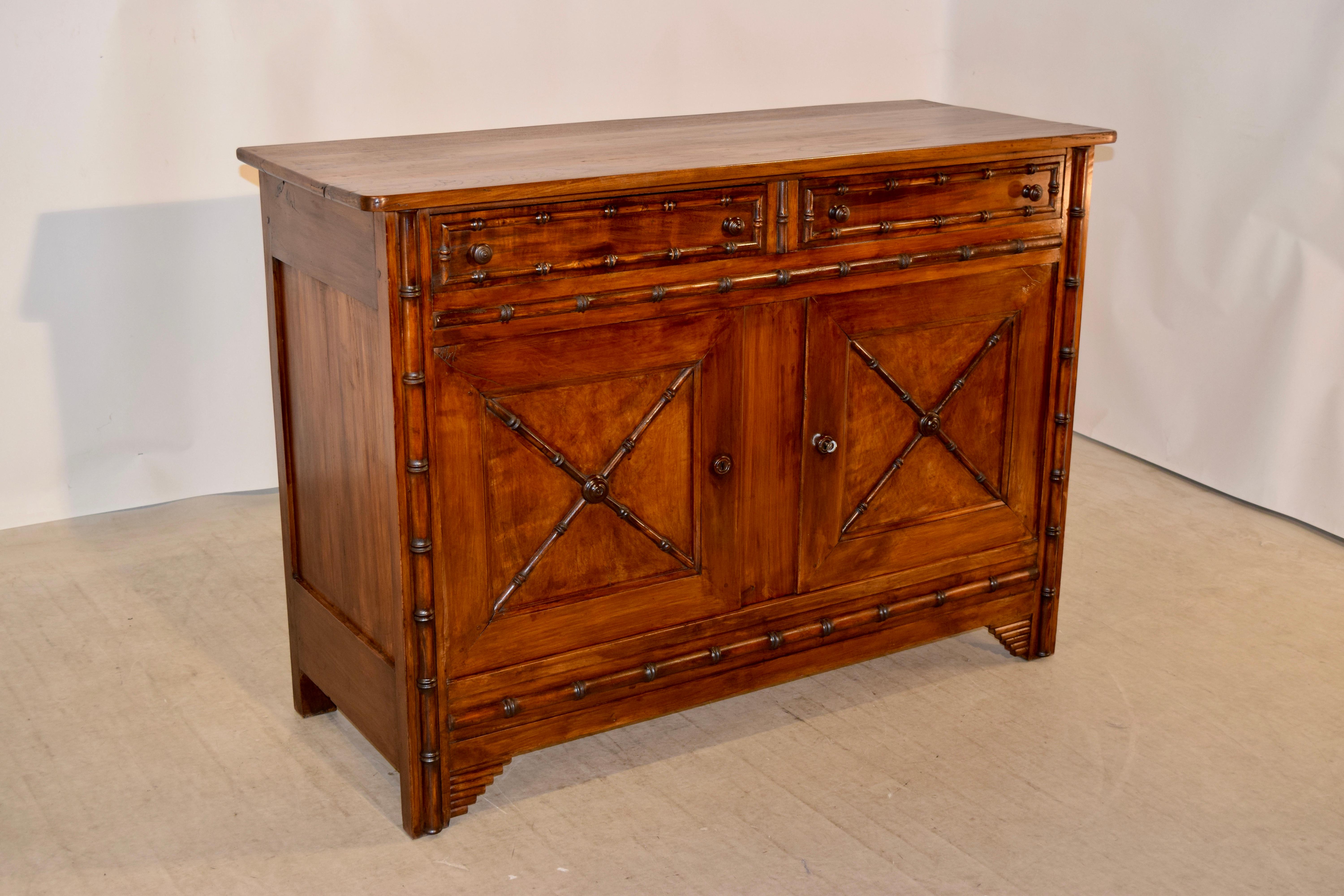 Louis Philippe 19th Century French Cherry Buffet